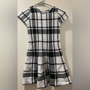 Little girls plaid dress